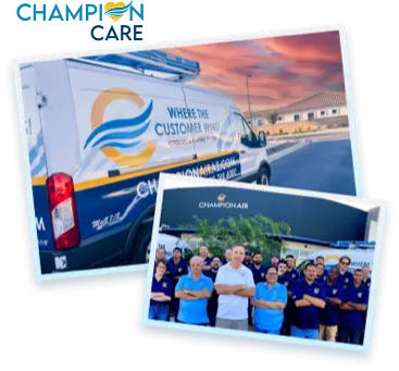 Champion Air truck and team